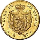 Reverse 4 Escudos 1865