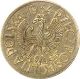 Obverse 10 Zlotych 1934 Pattern Diameter 33 mm