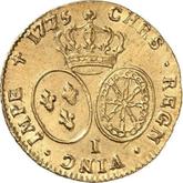 Reverse Double Louis d'Or 1775 I