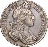 Obverse Shilling 1699 Fourth laureate bust