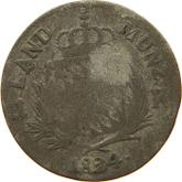 Reverse Kreuzer 1824