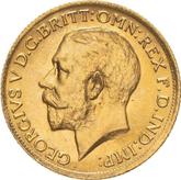 Obverse Sovereign 1925 S