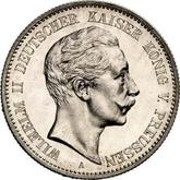 Obverse 2 Mark 1891 A Prussia