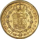 Reverse 4 Escudos 1779 MI