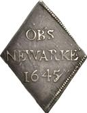 Reverse 9 Pence 1645