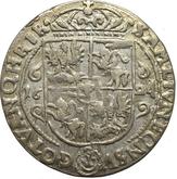 Reverse Ort (18 Groszy) 1624