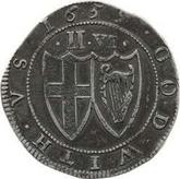 Reverse Halfcrown 1659