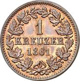Reverse Kreuzer 1861