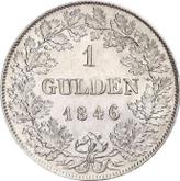 Reverse Gulden 1846