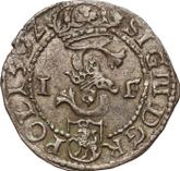 Obverse Schilling (Szelag) 1592 IF Olkusz Mint
