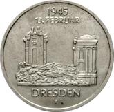 Obverse 5 Mark 1985 A Frauenkirche