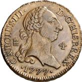 Obverse 4 Maravedís 1777