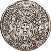 Reverse Thaler 1577 Siege of Danzig