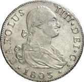 Obverse 8 Reales 1803 S CN