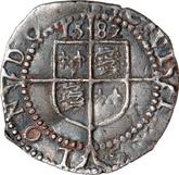 Reverse 1 1/2 Pence 1582 Fifth issue