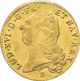 Obverse Double Louis d'Or 1788 K