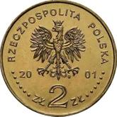 Obverse 2 Zlote 2001 MW AN 15 Years of the Constitutional Court