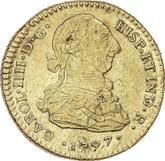 Obverse 2 Escudos 1797 So DA