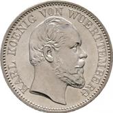 Obverse 1/2 Gulden 1871