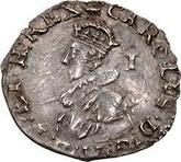 Obverse Penny no date (1625-1642) Third draped bust