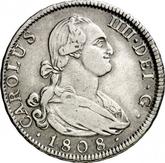 Obverse 4 Reales 1808 M FA