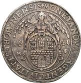 Reverse Thaler 1641 MS Torun
