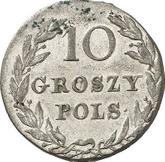 Reverse 10 Groszy 1816 IB