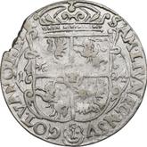 Reverse Ort (18 Groszy) 1624