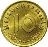 Obverse 10 Reichspfennig 1939 A