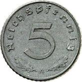 Obverse 5 Reichspfennig 1944 A