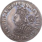 Obverse Sixpence 1561 Milled coinage