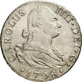 Obverse 8 Reales 1798 S CN