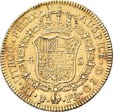 Reverse 4 Escudos 1794 PTS PR
