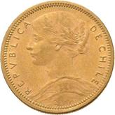 Obverse 10 Pesos 1901 So