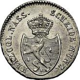 Obverse Kreuzer 1808 L Thickened