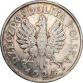 Reverse 5 Zlotych 1925 ⤔