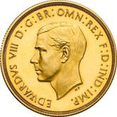 Obverse Two pounds 1937 HP Pattern