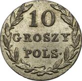 Reverse 10 Groszy 1830 KG