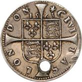 Reverse 3 Farthings 1563