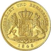 Reverse Ducat 1848