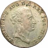 Obverse 2 Zlote (8 Groszy) 1795 MV Kościuszko Uprising