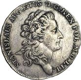 Obverse 1/2 Thaler 1775 EB Ribbon in hair