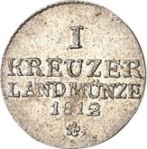 Reverse Kreuzer 1812