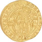 Reverse Ducat 1651 HDL Torun