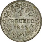 Reverse Kreuzer 1843