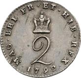 Reverse Twopence 1792
