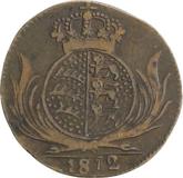 Reverse 6 Kreuzer 1812