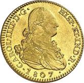 Obverse 2 Escudos 1807 M AI