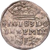 Obverse 1 Grosz 1597 IF