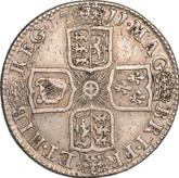 Reverse Shilling 1711 Third draped bust